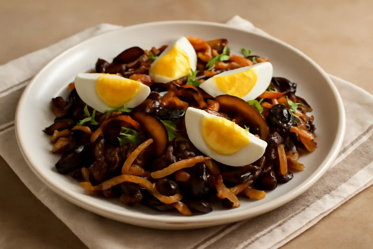 salata-de-oua-cu-mix-de-ciuperci-chinezesti.webp exemplu de porție de rețetă pentru o persoană